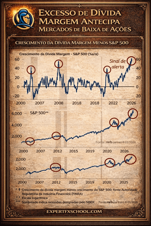 SP500 Debt over Margin - The .2 Trillion of Margin Debt is the Trigger - ExpertFX School