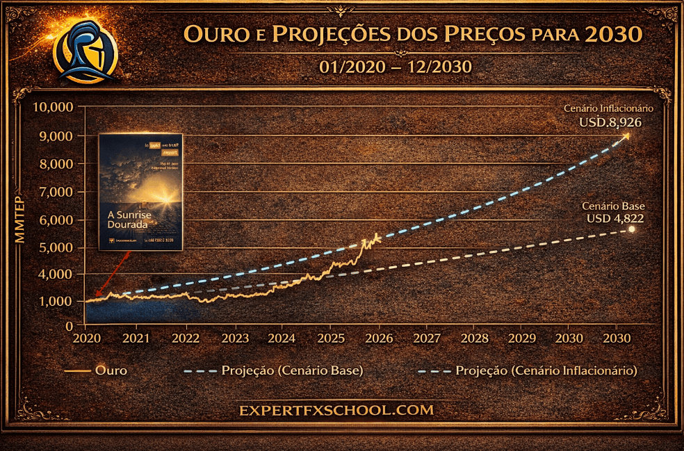 Gold Breaks the Inflationary Scenario – Path Confirmed - ExpertFX School