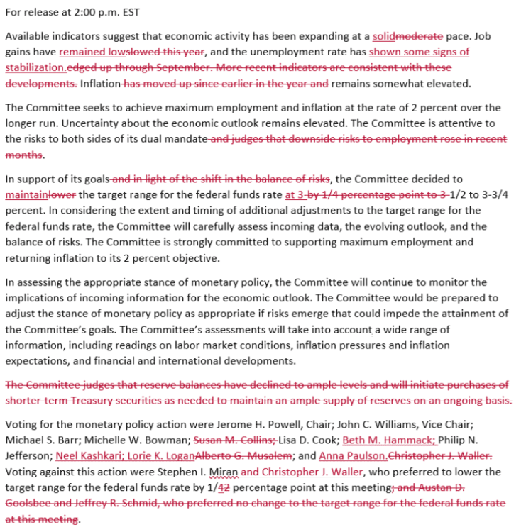 FOMC BREAKING: Fed Maintains Fees, but Racha Started – Waller and Miran Vote for First Court! - ExpertFX School