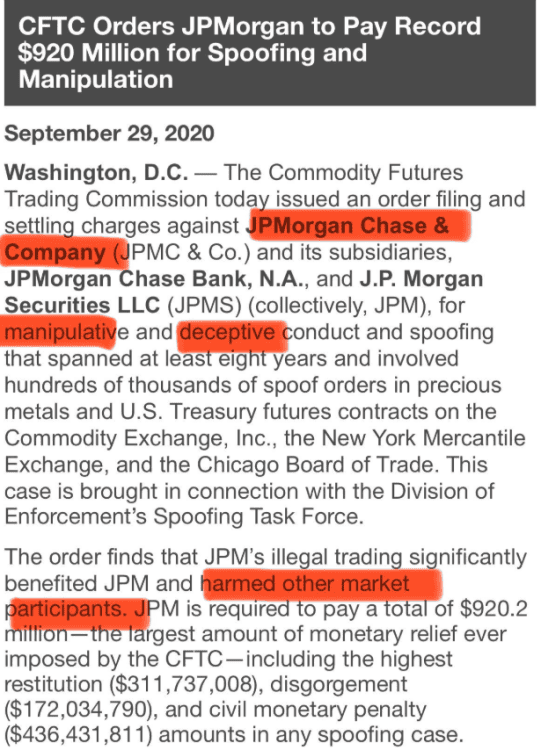 CRIME PROOF: Silver Manipulated for JP Morgan Getting Out Illusion – The 0 History Millions No Mind - ExpertFX School